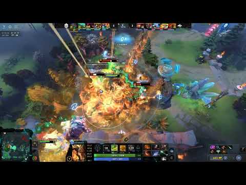 Entity.Gabbi Perspective 3 Man Echo Slam against Team Secret #dota2 #dota2gameplay #dotashorts
