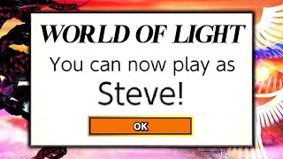 How to Unlock Minecraft Steve in World of Light - Super Smash Bros Ultimate