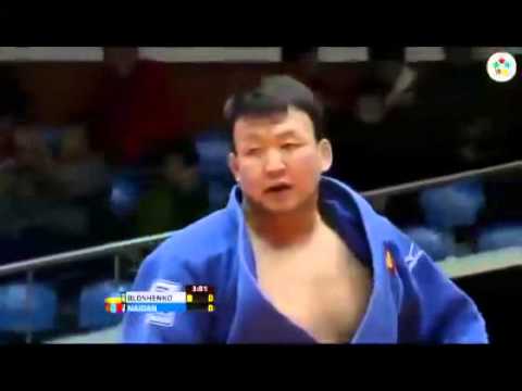 BLOSHENKO, Artem (UKR) -  NAIDAN, Tuvshinbayar (MGL) -100 kg  .IJF Grand Prix Jeju 2013 06.12.2013