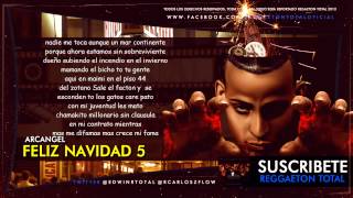 Feliz Navidad 5 Arcangel Tiradera pa wisin 2013 (Letra)