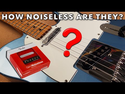 How Noiseless is Noiseless? Testing Fender Gen 4 Noiseless Telecaster Pickups
