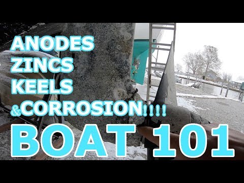 Anodes, Zincs, and Keels, Boat 101 - Episode 83 - Lady K Sailing