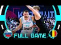 Group Phase Slovenia V Belgium Full Basketball Game FIBA EuroBasket 2025