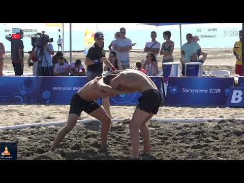 Round 1 Men's BW - 70 kg: G. GKIRNIS (GRE) v. M. OZTURKCAN (TUR)