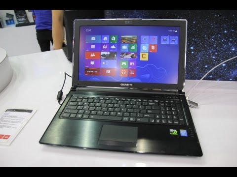 Gigabyte P25W Gaming Notebook Hands On