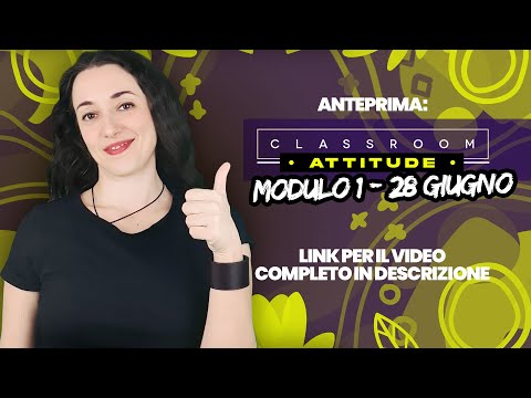 Capire e Risolvere la Paura del Rifiuto (video completo in descrizione) - Classroom Attitude Mod. 1