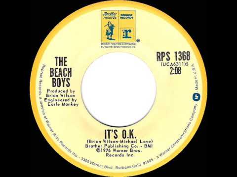 1976 HITS ARCHIVE: It’s O.K. - Beach Boys (stereo 45)