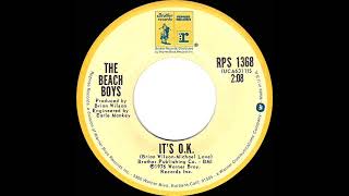 1976 HITS ARCHIVE: It’s O.K. - Beach Boys (stereo 45)
