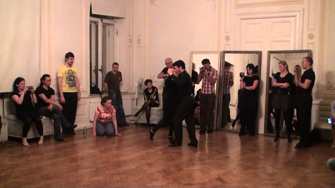 Carlos & Maria Rivarola, St Petersburg, Tangomania,Master class, Valtz 2, December, 2, 2011