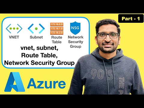 Azure how to setup vnet, Subnet, Route Table, Internet, Network Security Group? -Part 1