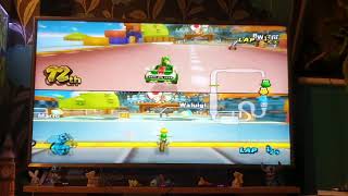 Mario Kart Wii with myself, Connor & his mum....this was a disaster