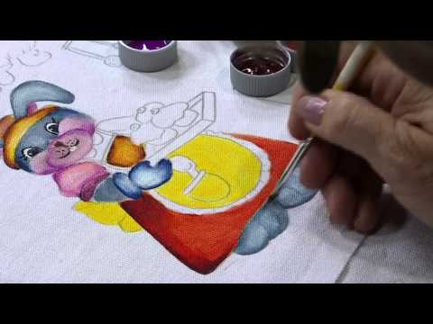 Mulher.com 04/02/2014 - Pintura em pano de copa - Beth Mateeli (Bloco 2/2)