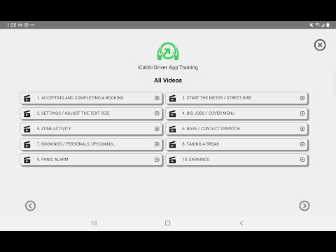 iCabbi Driver App Training video thumbnail