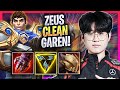 ZEUS IS SUPER CLEAN WITH GAREN! - T1 Zeus Plays Garen TOP vs Jayce! | Season 2024