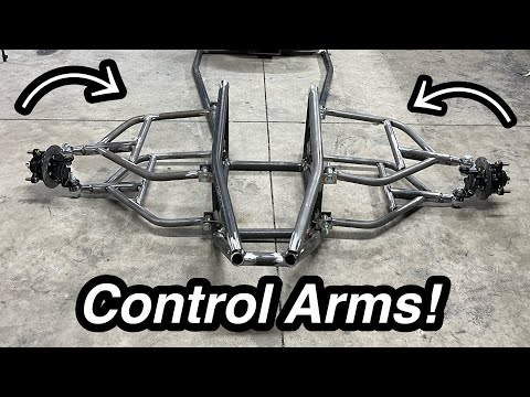 CROSSKART BUILD! Starting the frame and control arms!
