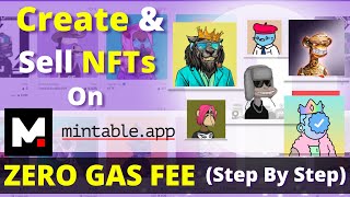 How to Create & Sell NFTs on Mintable Marketplace For FREE: Step-by-Step Guide In Hindi| NFT wisdom