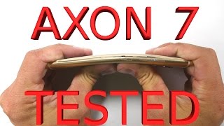 ZTE Axon 7 Durability Test - Scratch, Burn, Bend - ZTE