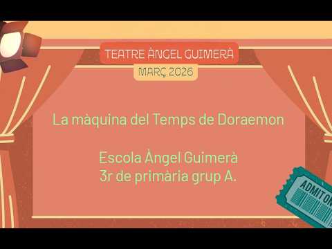 Teatre infantil – La màquina del Temps de Doraemon