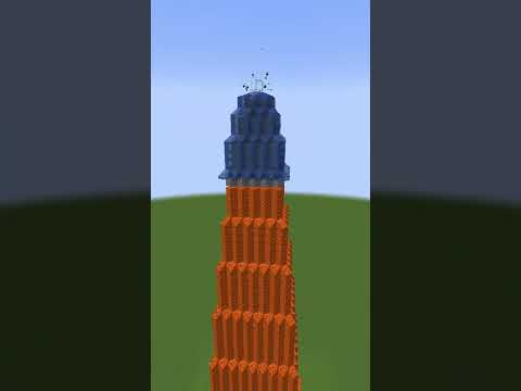 Conga  tower at different periods #minecraft  #mcshorts #mcsm