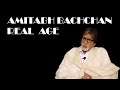Amitabh Bachchan Real Age 2021 Amitabh Bachchan Date Of Birth Real Age Of Bollywood Actors