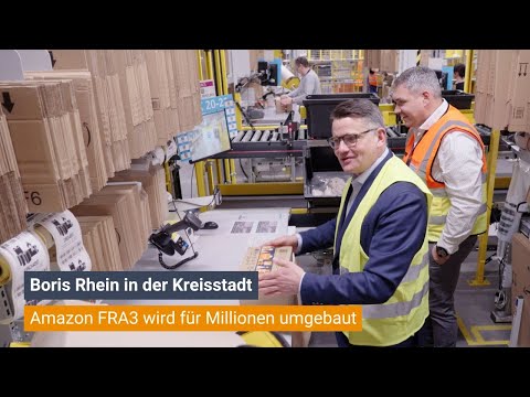 Amazon FRA3 wird für Millionen umgebaut
