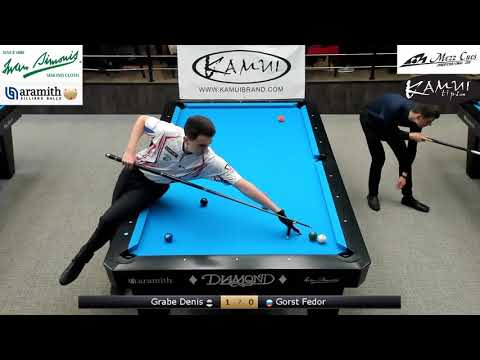 Grabe D  vs Gorst F  1/8 Baltic Pool League 2019