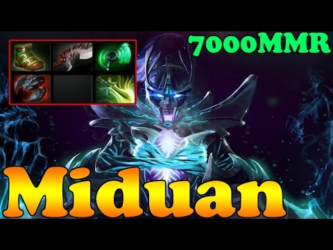 Dota 2 - Miduan 7000 MMR Plays Phantom Assassin Vol 1 - Ranked Match Gameplay!