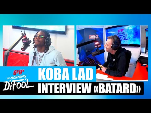 Koba LaD n’a pas eu son bac ! Interview "Batard" dans le #MorningDeDifool