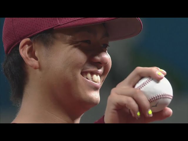 イーグルス・田中貴選手ヒーローインタビュー 10/29 L-E