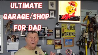 Walkthrough of my Dad's new garage/shop area on their new home. 40'x50' attached garage/shop area