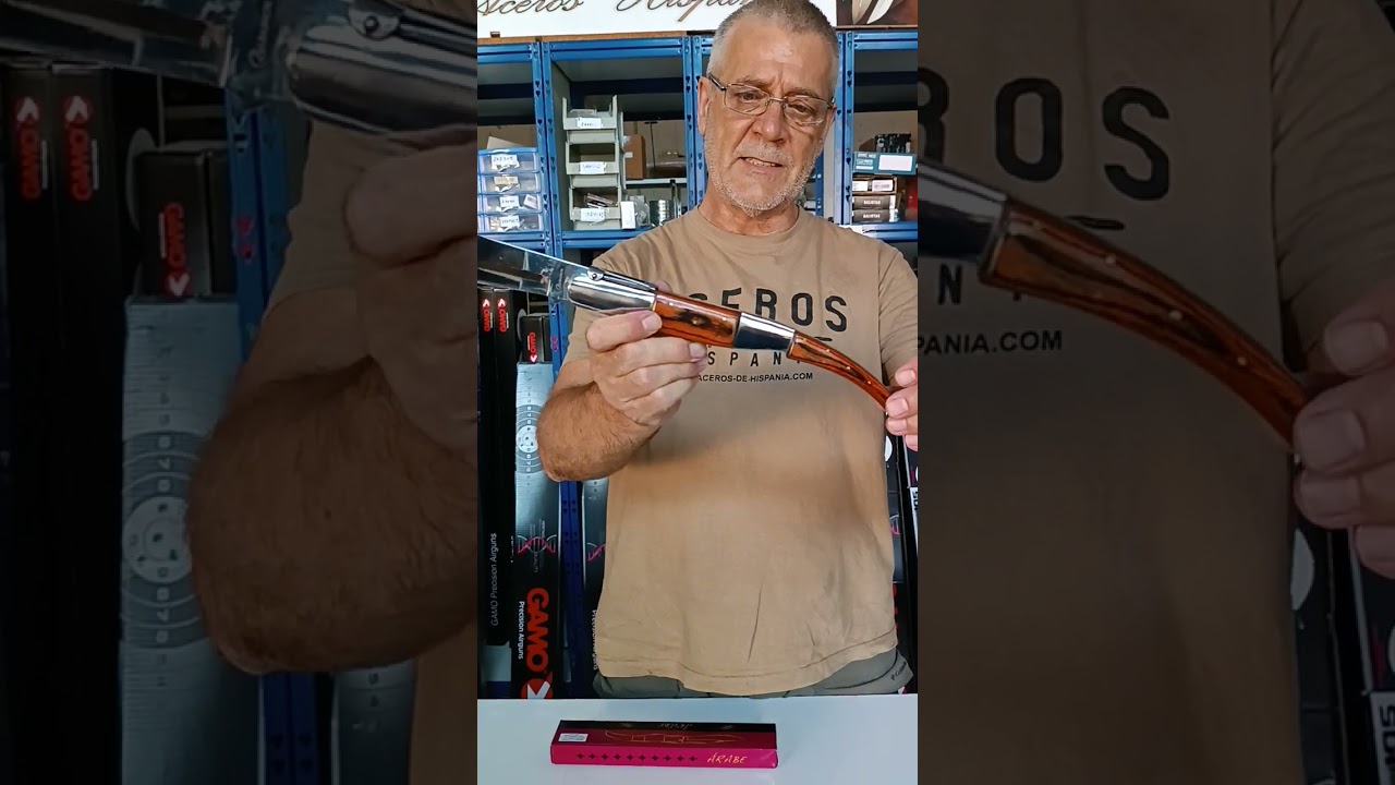 Rote ausdauerähnliche arabische Ratschenmesserklinge 21,5 cm