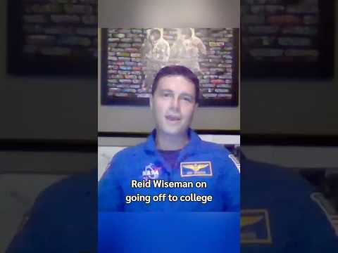 Reid Wiseman on going off to college