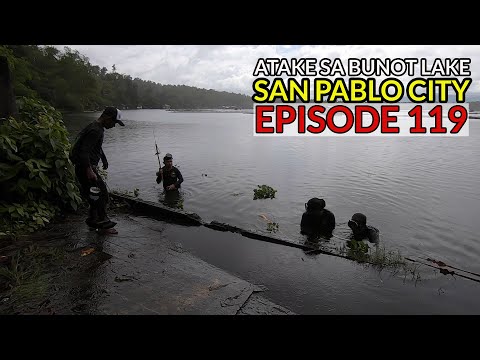 EP119 - PANINIBAT sa BUNOT LAKE ng San Pablo City, Laguna ( Catch Cook & Eat )