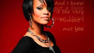 Rihanna feat. J.Timberlake -hole my head/lyrics