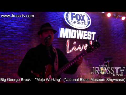James Ross @ George Brock - "Mojo Working" - (National Blues Museum -  www.Jross-tv.com