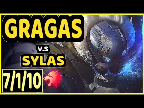 PRIDE (GRAGAS) vs SYLAS - 7/1/10 KDA JUNGLE CHALLENGER GAMEPLAY - EUW