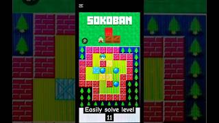 Solution for Sokoban level 11. #games #level #Sokoban #Level 11 #Solution.