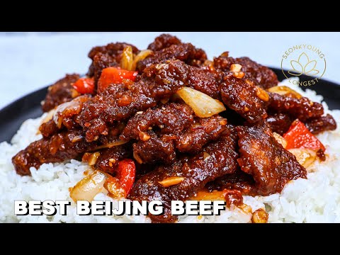 BEST Beijing Beef Recipe | Better than Panda Express...