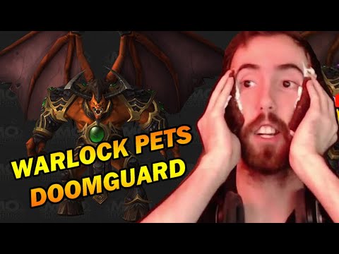 Asmongold REACTS to History of the Warlock Pet Doomguard (Vanilla WoW to BFA)