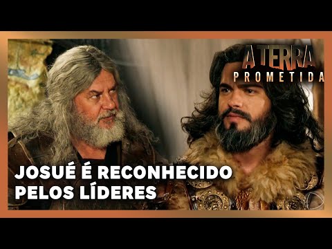 A TERRA PROMETIDA: Josué é  reconhecido pelos lideres das tribos