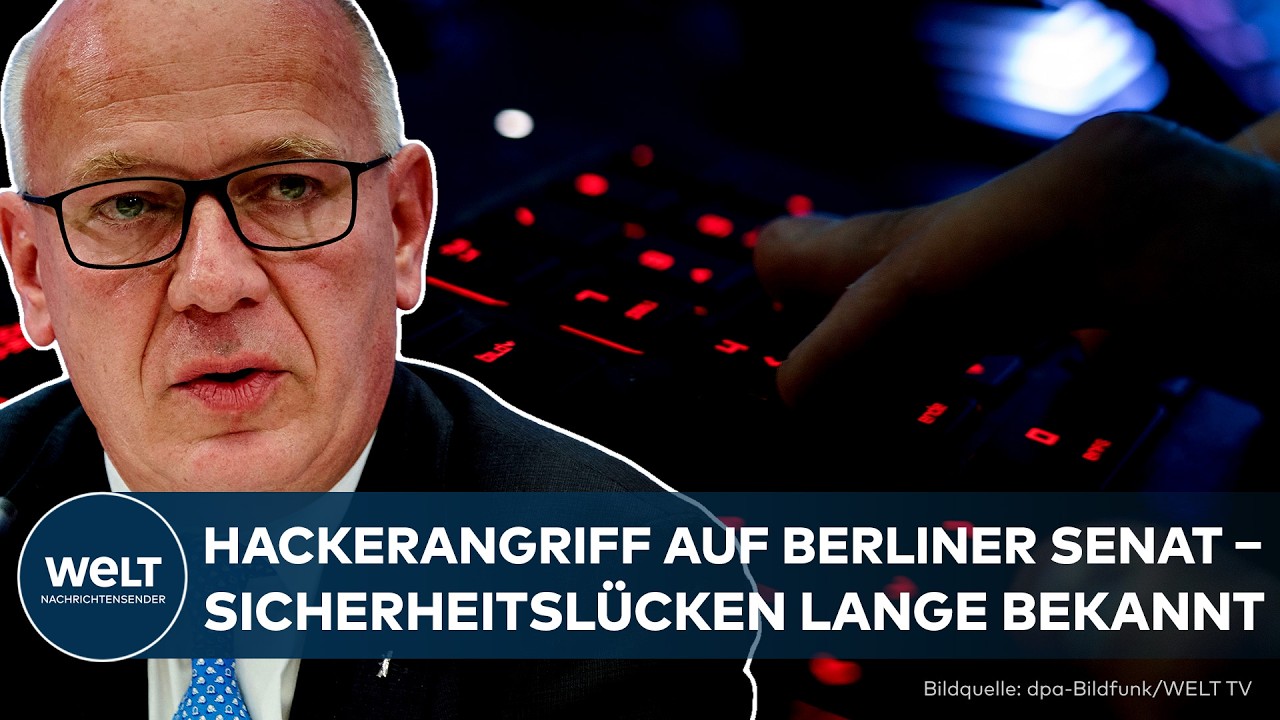 HACKERANGRIFF AUF BERLIN: Sensible Daten im Darknet – neue Details setzen Senat unter Druck