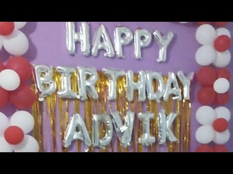 3rd Birthday celebrate on 28/09/2023| Happy birthday Advik |