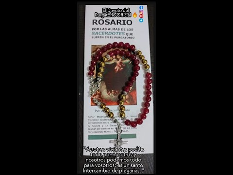 Rosario por las almas de los sacerdotes que sufren en el Purgatorio.