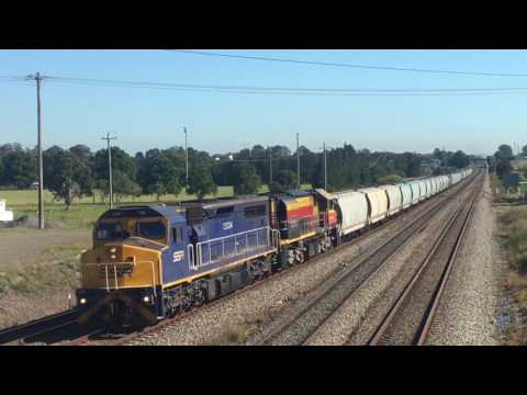 C504-BRM002 Loaded SSR grain train at Tarro 2017