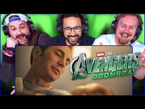 AVENGERS: DOOMSDAY TRAILER REACTION!! Steve Rogers Chris Evans Teaser | Marvel Studios