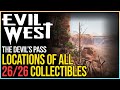 Evil West All The Devil's Pass Collectibles - Mission 5