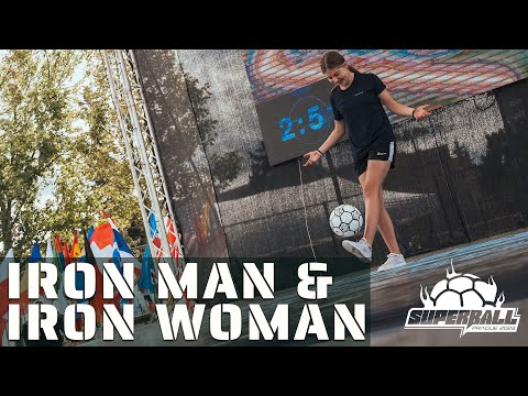 Super Ball Freestyle Football World Open 2023 🇨🇿 | Iron Man & Iron Woman