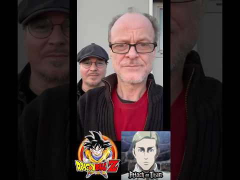 Erwin Smith (Attack on Titan) trifft Son-Goku (Dragon Ball Z) Tommy Morgenstern #synchronsprecher