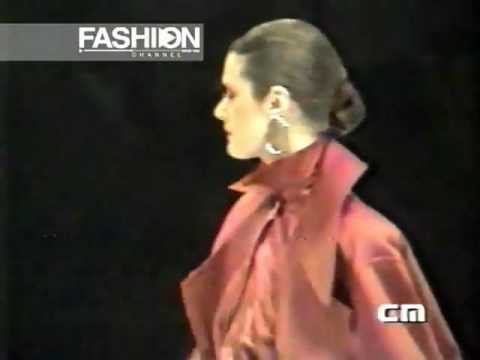 "Gianfranco Ferrè" Spring Summer 1986 Milan pret a porter women by Canale Moda