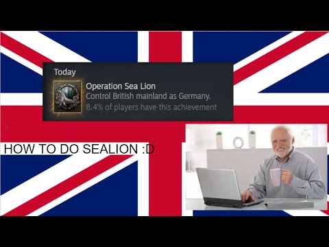 How to invade UK in 1936 Guide :D (HOI4)